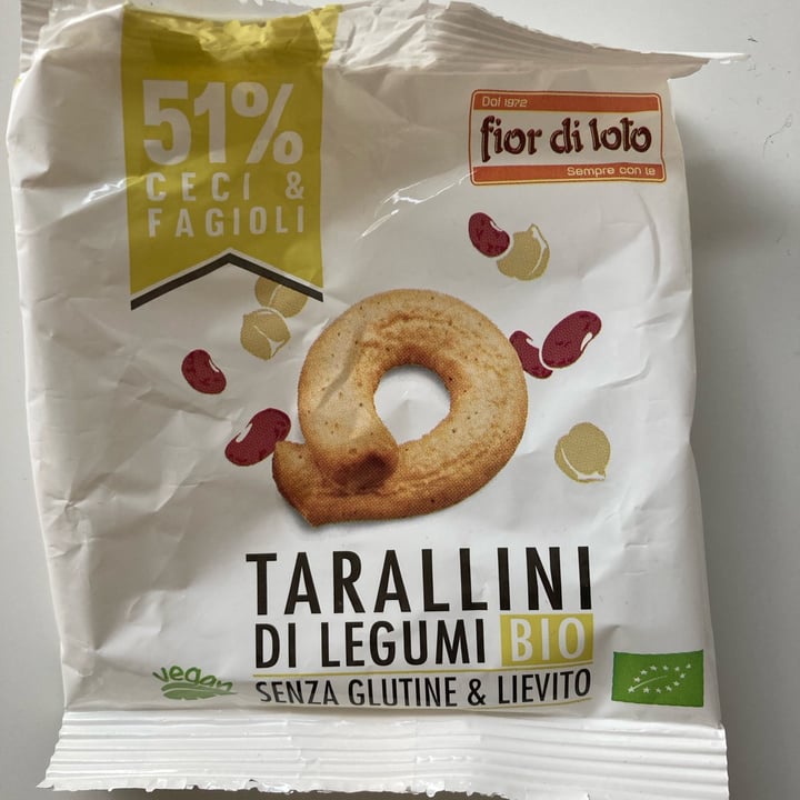 photo of Fior di Loto Tarallini di legumi bio shared by @akela on  28 Oct 2022 - review