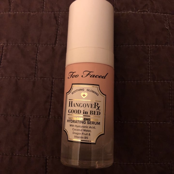 review photo of Too Faced Hydrating Serum shared by @b4sence2000 on 09 May 2020 - review