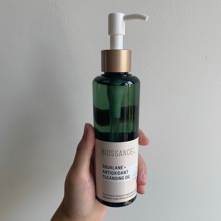 photo of Biossance Squalane + Antioxidant Cleansing Oil shared by @tifffhung on  10 Apr 2021 - review