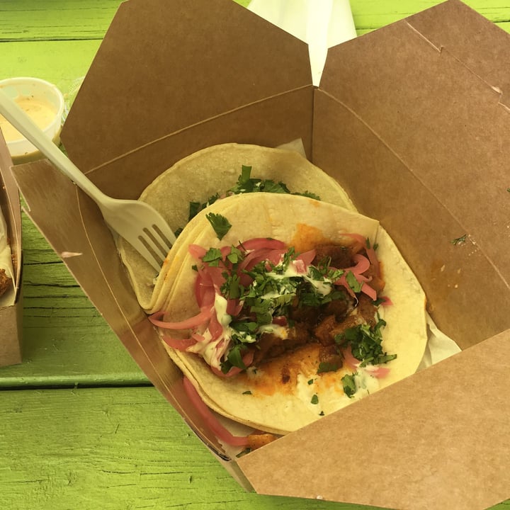 photo of The Wild Burrito Vegan Al Pastor Tacos shared by @ilyanamarie on  04 Jul 2018 - review