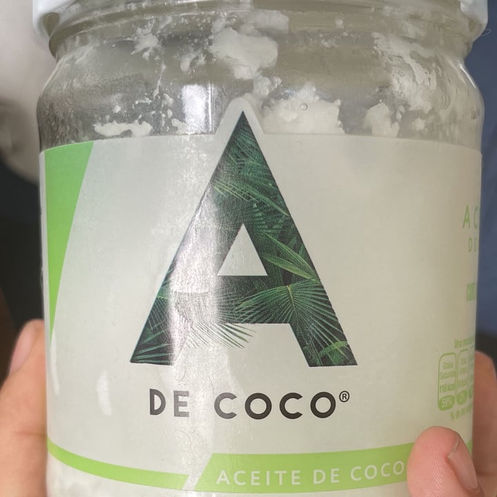 photo of A de Coco Aceite de coco shared by @fermedina on  01 Oct 2021 - review
