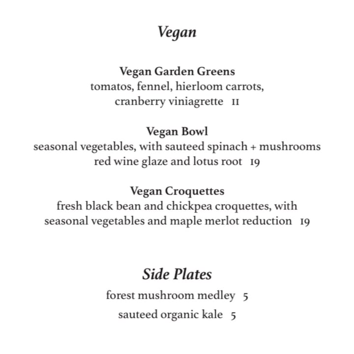 review photo of Loondocks Restaurant Appleby Village Vegan Croquettes shared by @stephaniebraganza on 28 Nov 2021 - review