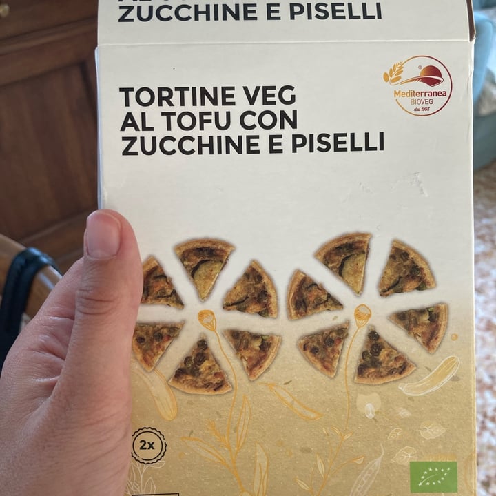 photo of Mediterranea BioVeg Tortine Veg Al Tofu Con Zucchine E Piselli shared by @stellamaris88 on  20 Apr 2022 - review