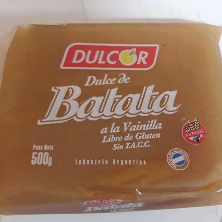 photo of Dulcor Dulce de batata a la vainilla shared by @camideom on  09 May 2021 - review