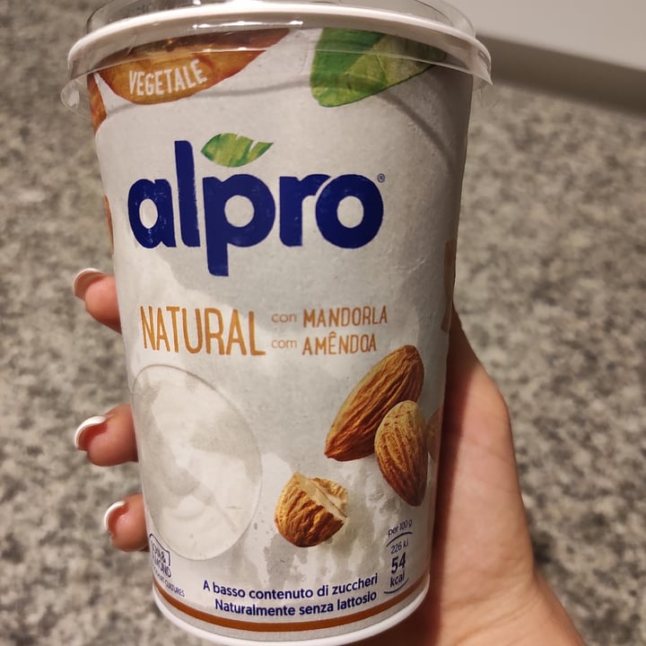 review photo of Alpro Alpro yogurt Almond (Natural) shared by @veganrecipes on 03 Aug 2022 - review