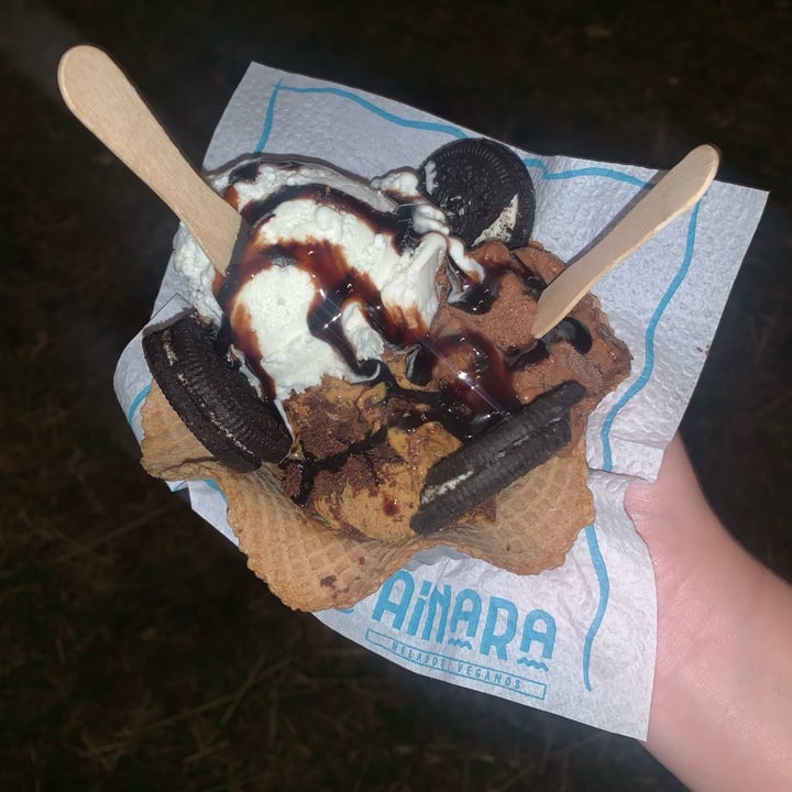 photo of Ainara Helados Veganos Capelina shared by @torto on  24 Nov 2021 - review