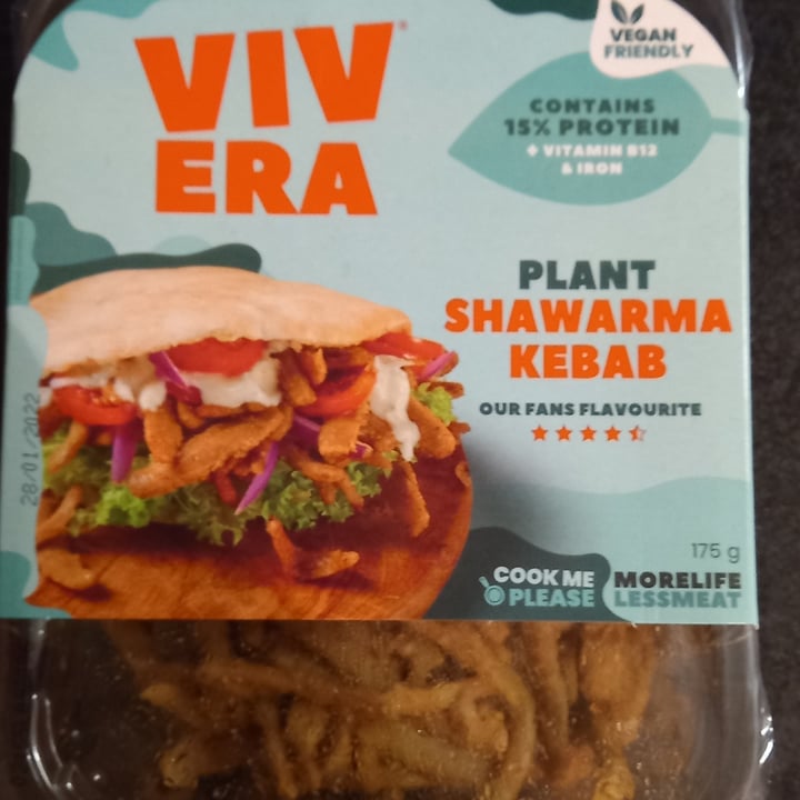 photo of Vivera Plant Shawarma Kebab shared by @katschi on  16 Jan 2022 - review