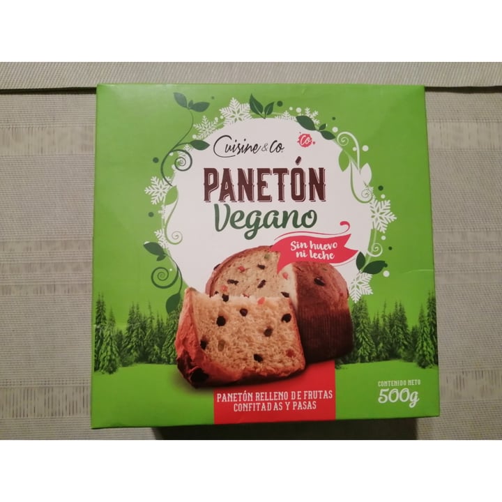 photo of Cuisine & Co Panetón Vegano shared by @irenic on  01 Jan 2021 - review