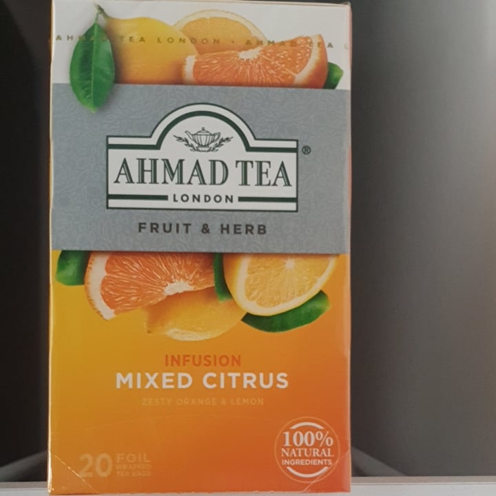 photo of Ahmad Tea London AHMAD TEA Lemon & Giner shared by @galit-trager-segev on  18 Feb 2022 - review