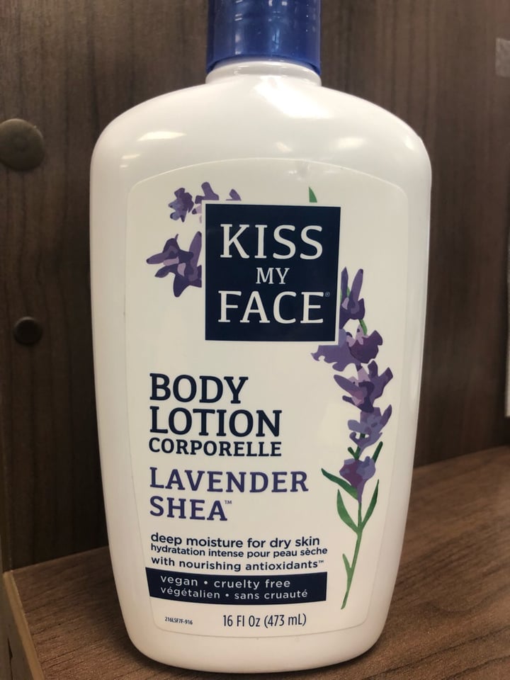 photo of Kiss My Face Kiss My Face Body Lotion-Lavender Shea shared by @camyot on  15 Aug 2019 - review
