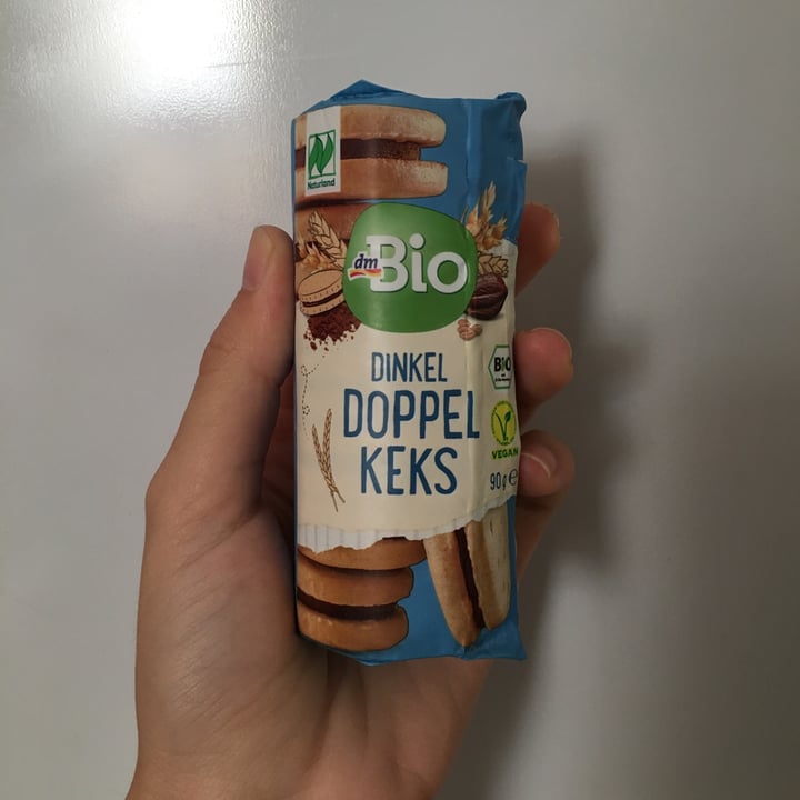 photo of dmBio Dinkel Doppel Keks shared by @nochmalbitte on  20 Sep 2022 - review