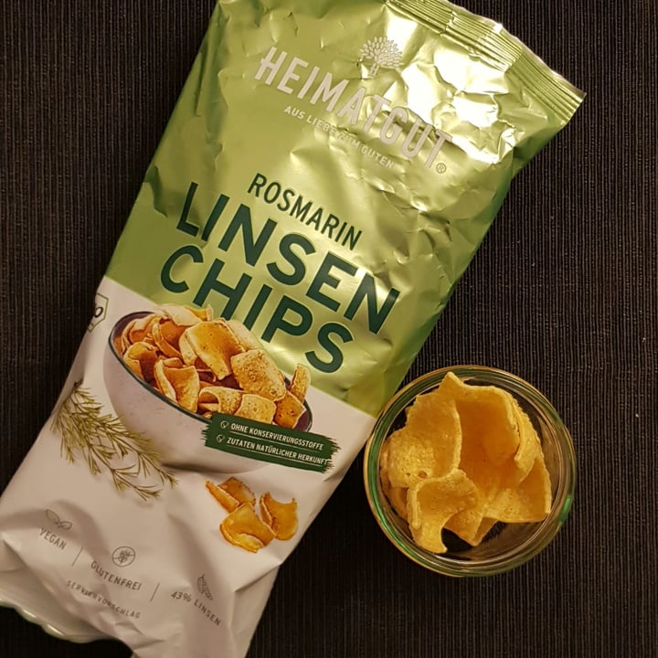 photo of Heimatgut Rosemary Lentil chips shared by @vanpanda on  14 Dec 2020 - review