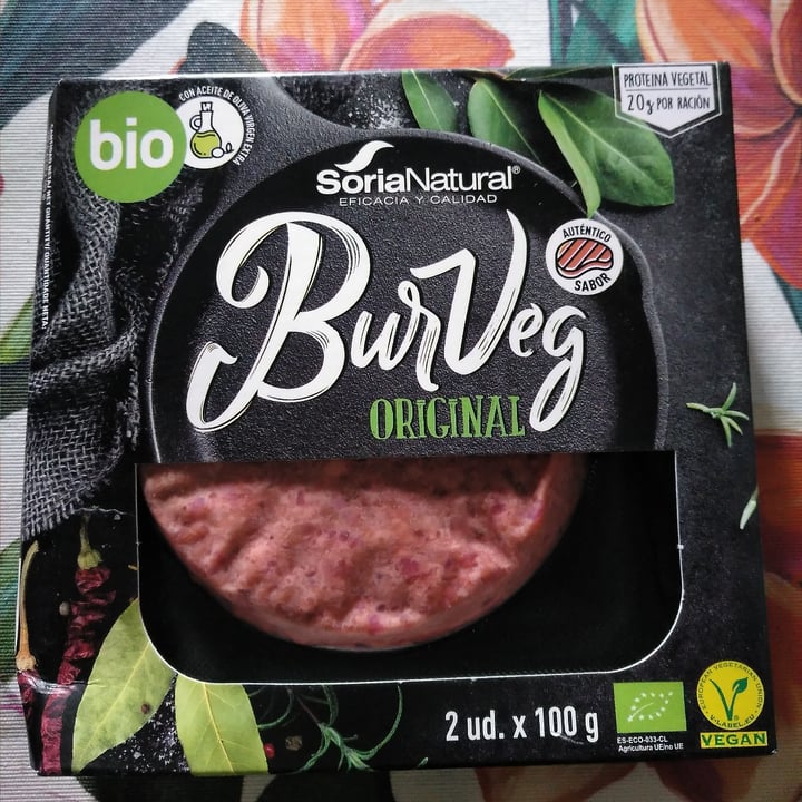 photo of Soria Natural BurVeg original shared by @salvatorembel on  20 Aug 2020 - review