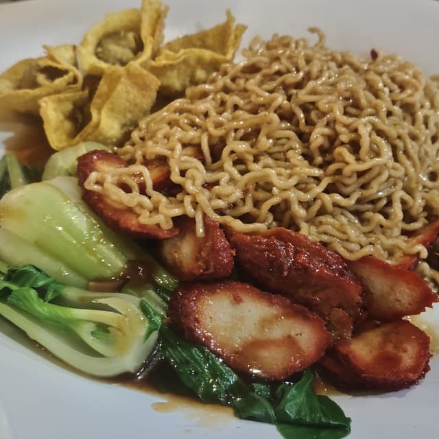 Photo of the dish “Mi Kolok with Char Siew”