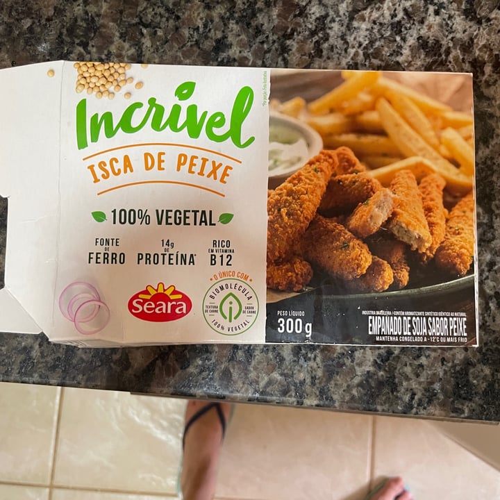 review photo of Incrível - Seara Isca de peixe shared by @alessandraanno on 14 Apr 2022 - review
