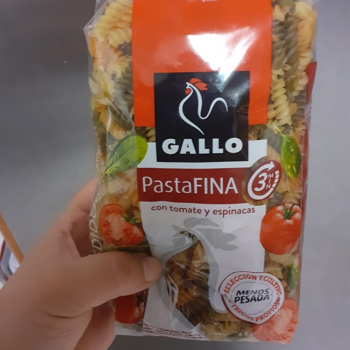 photo of Gallo hélices tomate y espinacas shared by @-iria- on  20 Oct 2021 - review