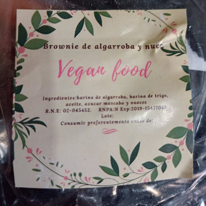 photo of Vegan Food Brownie shared by @clauvicky on  22 Aug 2022 - review