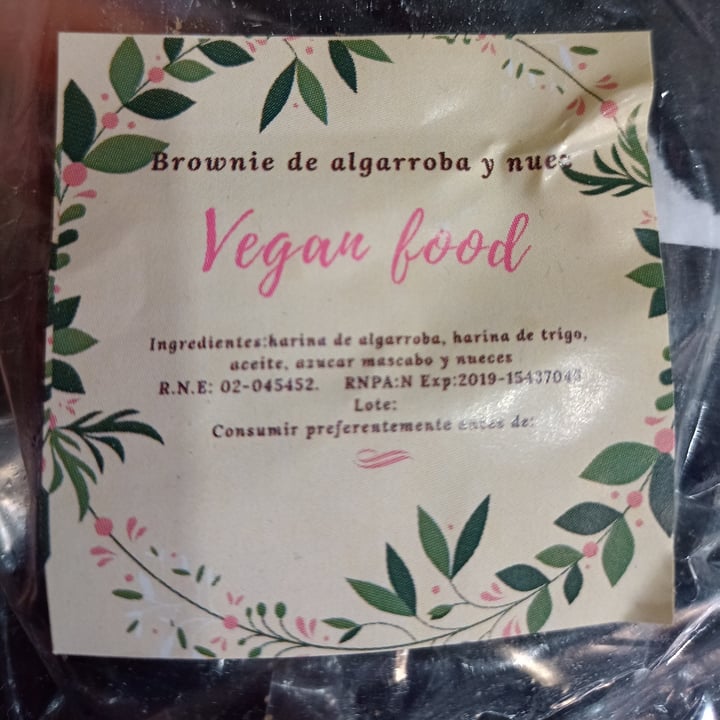 review photo of Vegan Food Brownie shared by @clauvicky on 22 Aug 2022 - review