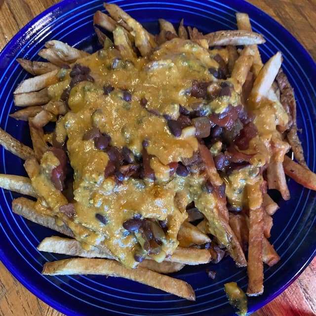 Foto del piatto “Chili cheese fries”