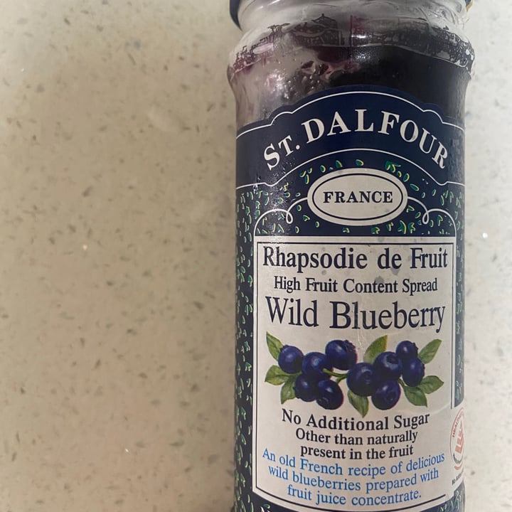 review photo of St. Dalfour Blueberries Jam shared by @hedgeshogs on 08 Feb 2021 - review
