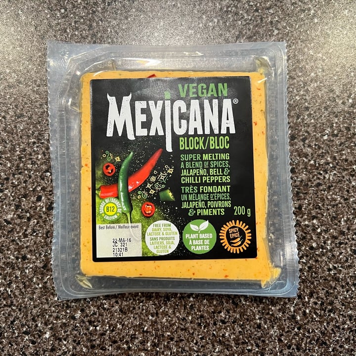 photo of Vegan Mexicana block shared by @veganskaz on  07 May 2022 - review