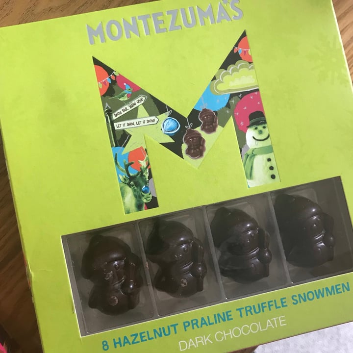 photo of Montezuma's Hazelnut Praline Truffle Snowmen shared by @vinrojo on  28 May 2021 - review