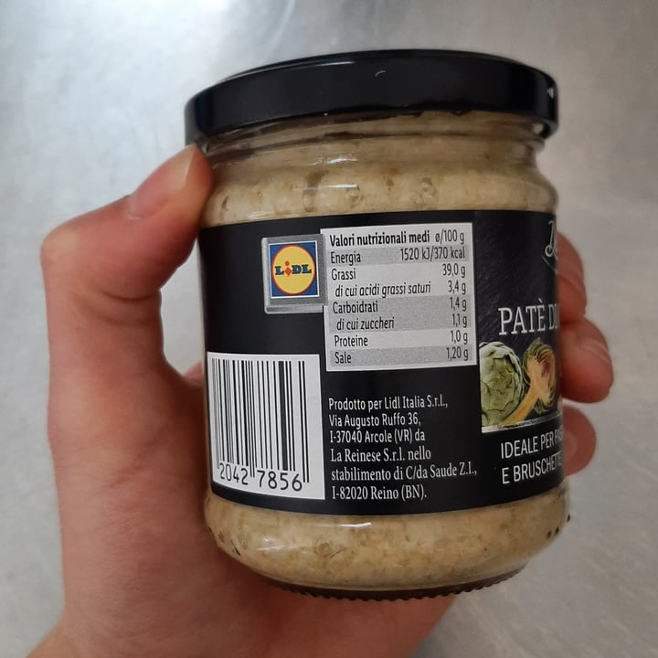 photo of Deluxe Paté di carciofi shared by @zingara on  16 Apr 2022 - review