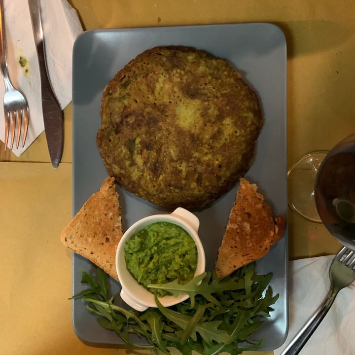 photo of Il Vegano - Firenze Omelette di farina di piselli con verdure shared by @2giulietta on  12 May 2022 - review