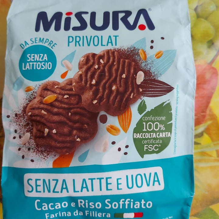 photo of Misura Biscotti con cacao e riso soffiato - Privolat shared by @isa92 on  30 Jun 2022 - review