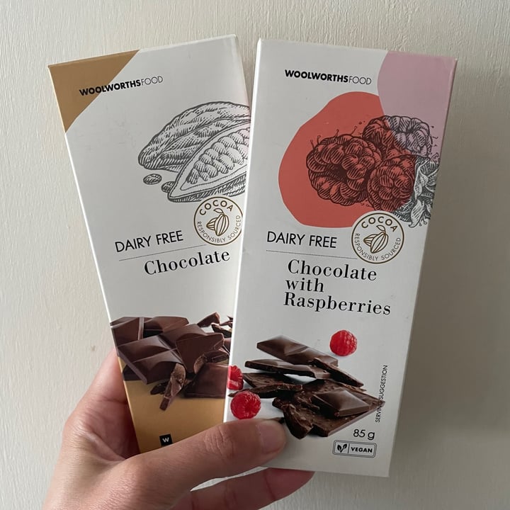 photo of Woolworths Food Dairy Free Chocolate shared by @julesbateman on  26 Apr 2021 - review