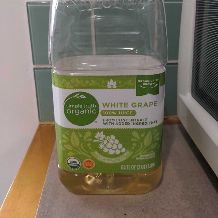 photo of Simple Truth White Grape Juice shared by @chidis on  24 May 2021 - review