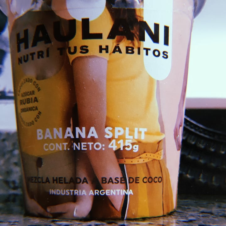 photo of Haulani Helado de Banana Split shared by @nanicuadern on  21 Aug 2021 - review