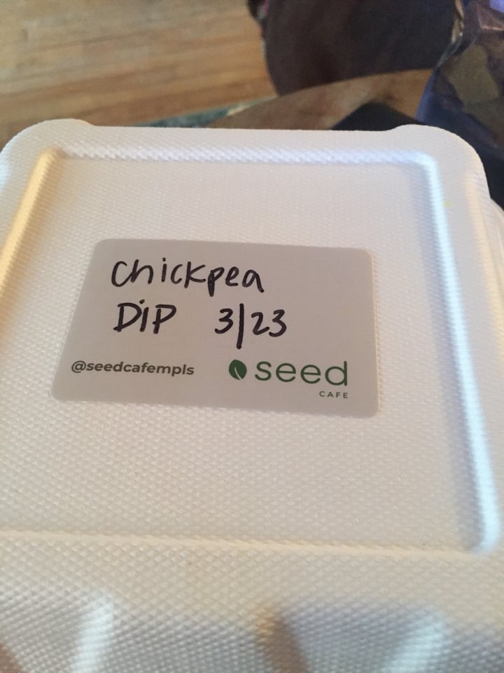 photo of Seed Plant-Based Cafe Smashed Chickpea Dip shared by @klombard on  29 Mar 2019 - review