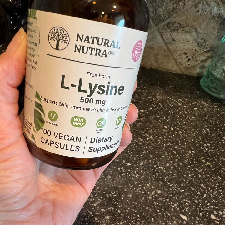 photo of Natural Nutra L-Lysine shared by @ebookoneill on  31 May 2022 - review