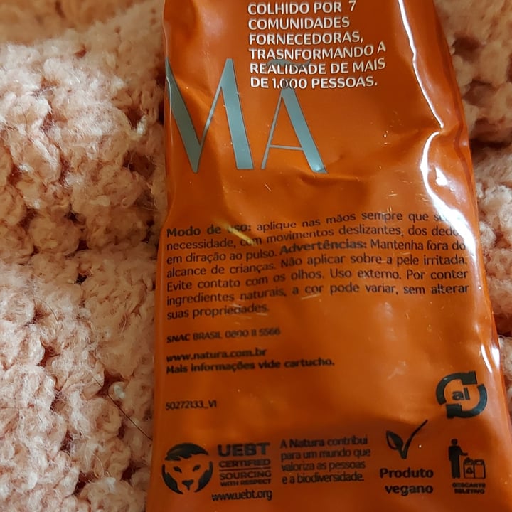 photo of Natura Crema para manos Tukuma shared by @lucoruja on  03 May 2022 - review