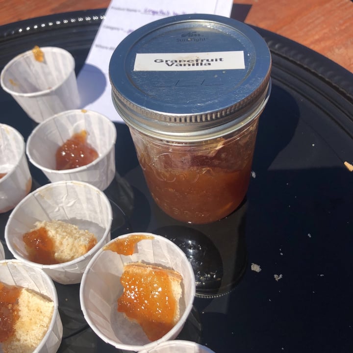 photo of Vegan By Dani Grapefruit Vanilla Jam shared by @moustachedvegan on  13 Mar 2021 - review