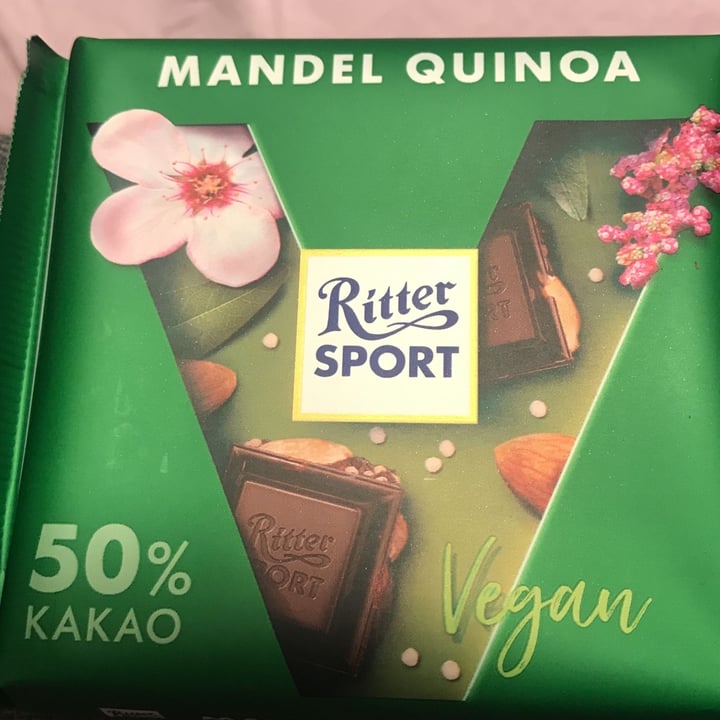 review photo of Ritter Sport Mandel Quinoa 50% Cacao shared by @emmelle on 23 Feb 2022 - review