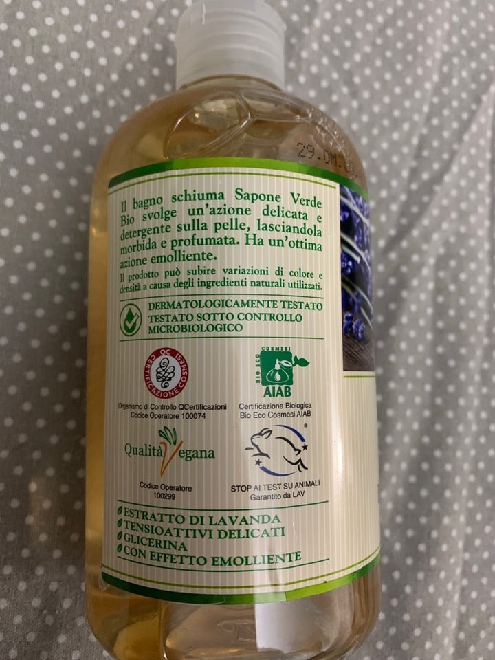 photo of Sapone Verde Bio Bagnoschiuma shared by @lauriii on  21 Mar 2020 - review