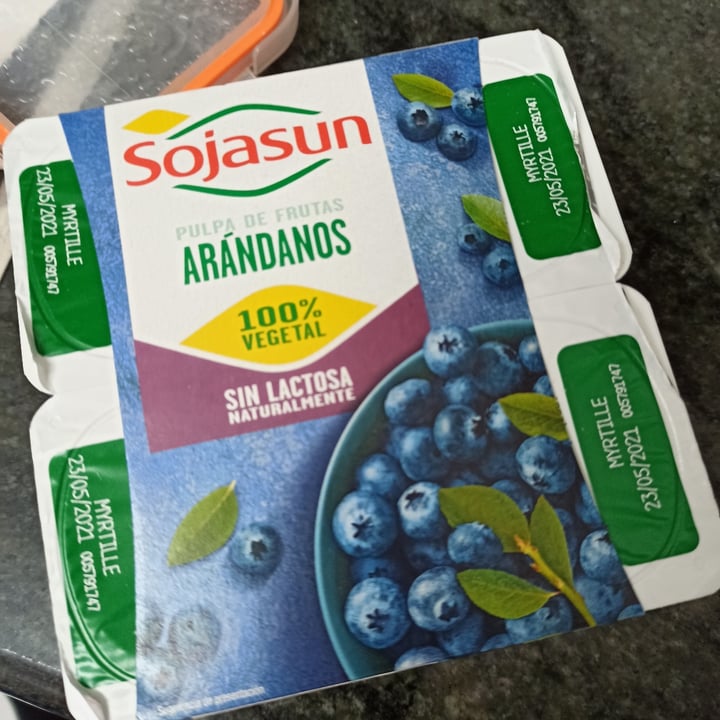 photo of Sojasun Postre arandanos shared by @mikemonroe on  29 Jul 2021 - review