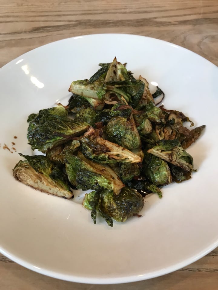 review photo of Busboys and Poets Crispy Brussels sprouts shared by @chrispea on 20 Aug 2018 - review