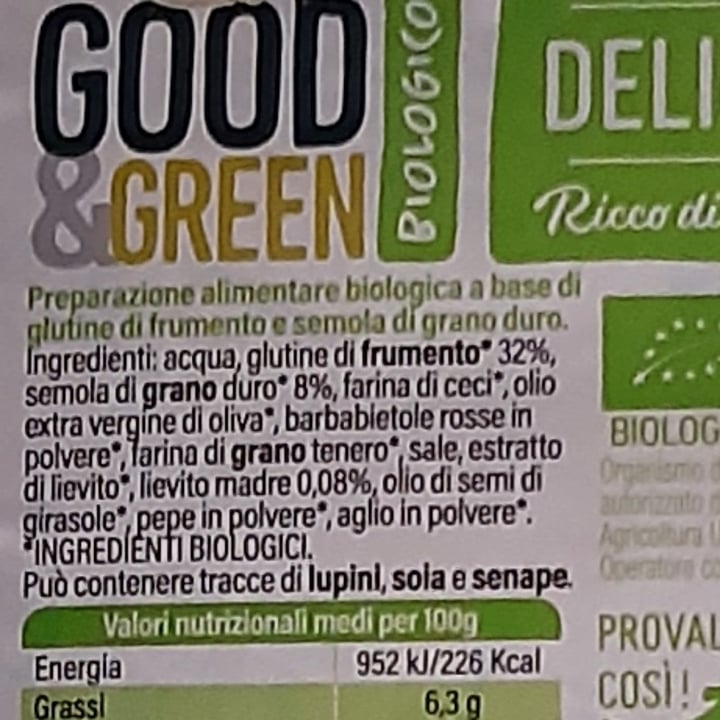 photo of Good & Green affettato di mopur delicato shared by @rawnen on  30 Jun 2022 - review