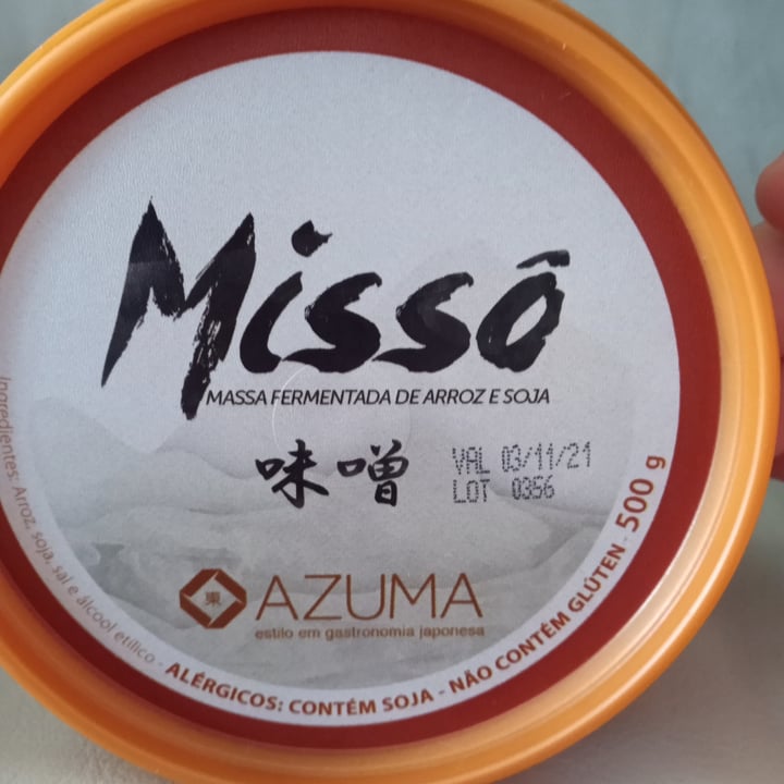 photo of Azuma Missô Massa Fermentada De Arroz E Soja shared by @maryannescraft on  25 Jul 2021 - review