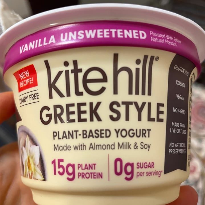 review photo of Kite Hill Greek-Style Vanilla shared by @ellehurst on 20 Jan 2022 - review