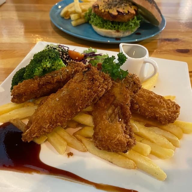 Photo of the dish “Magic Mint Mushroom Chop”