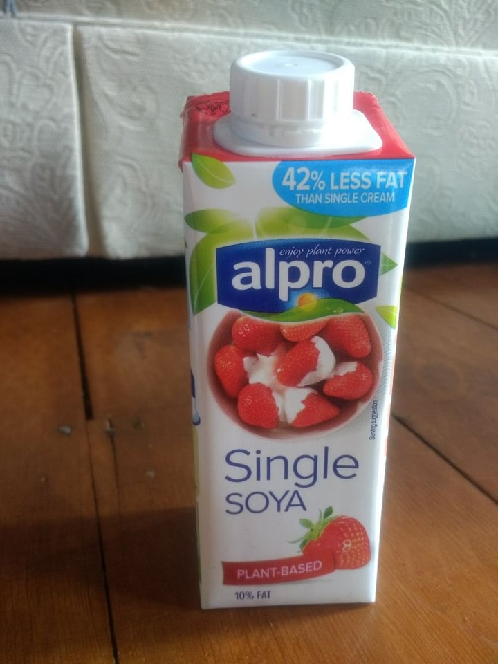 photo of Alpro Single Soya (Cream) shared by @eve070 on  02 Nov 2019 - review
