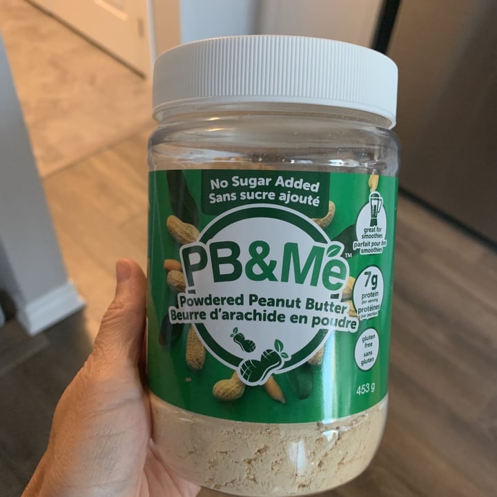photo of PB&Me Powder Peanut Butter - No Sugar Added shared by @atrouchi on  09 Aug 2021 - review