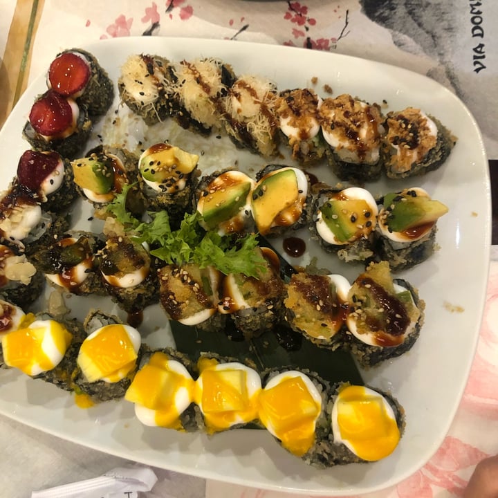 photo of Ristorante Sushi House Misto Sushi Vegan shared by @violettaplantbased on  03 Jun 2022 - review