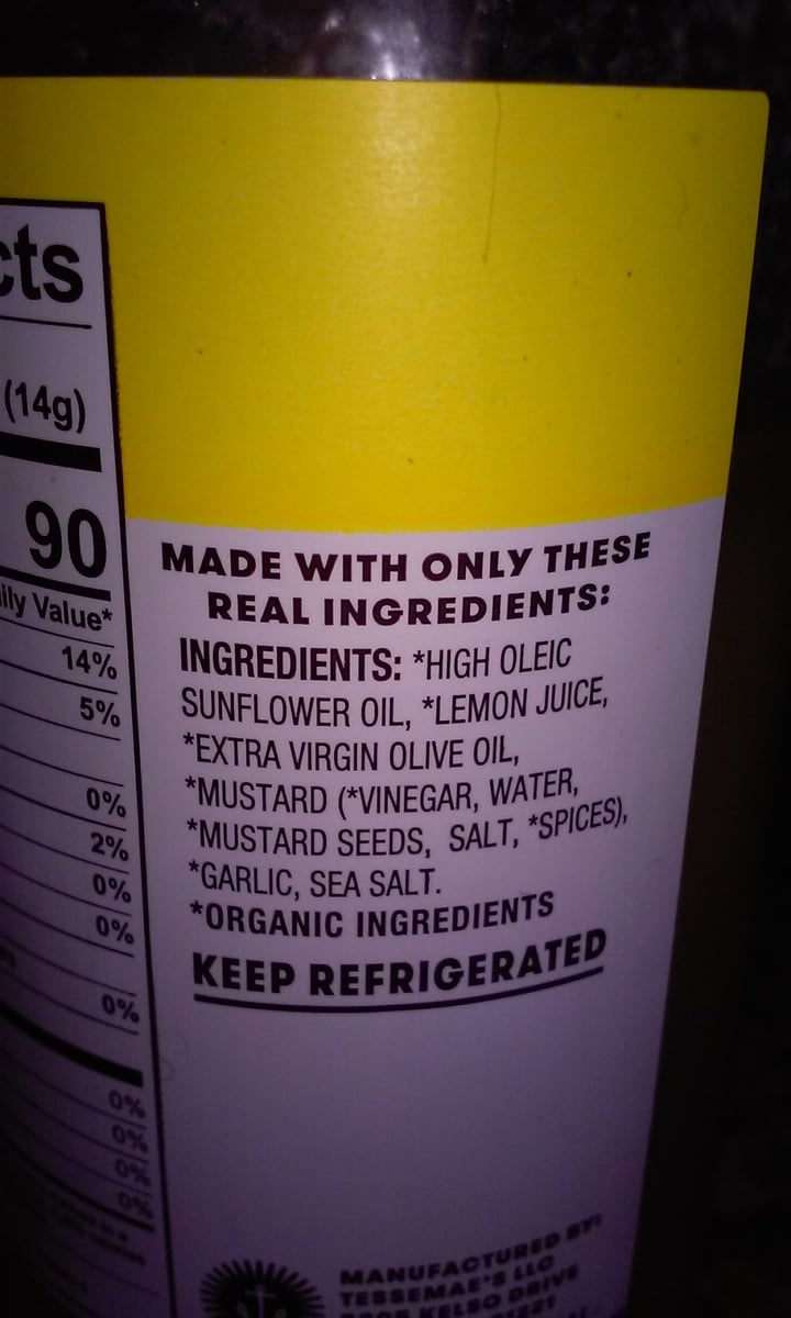 review photo of Tessamae’s Pantry Organic Lemon Pepper Marinade + Dressing shared by @speciesamused on 04 Mar 2021 - review