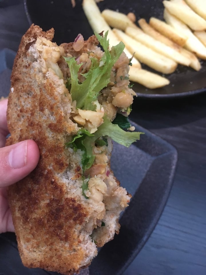 photo of Mugg & Bean Toasted chickpea mayo sandwich shared by @allywally on  26 Jan 2020 - review