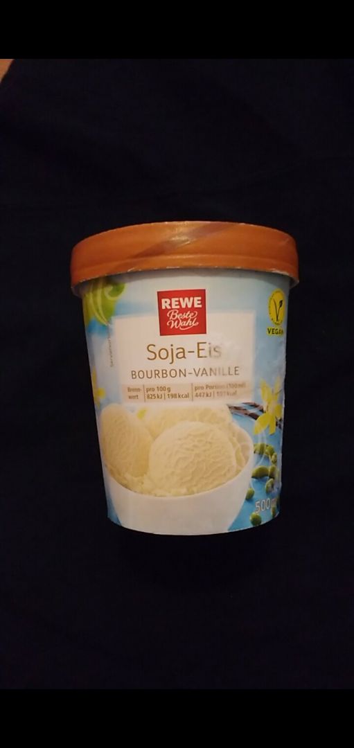photo of REWE Beste Wahl Soja Eis Vanille shared by @tigertogo on  29 Feb 2020 - review